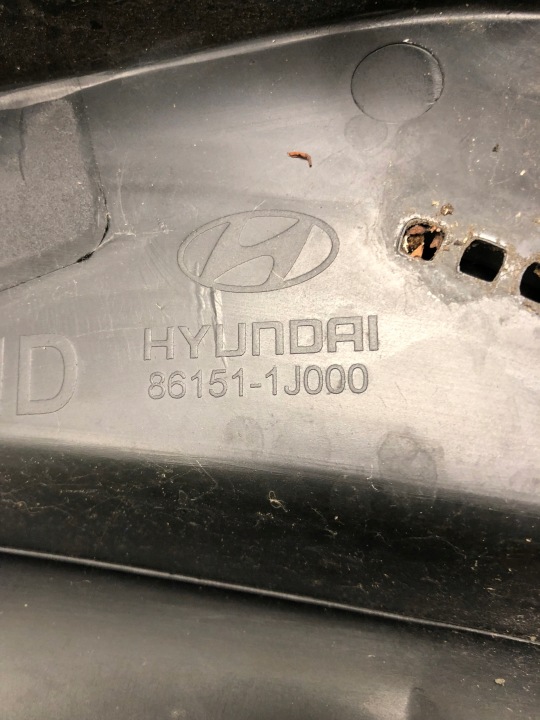 фото №9, Панель под лобовым стеклом верхняя hyundai i20 i 86151-1j000