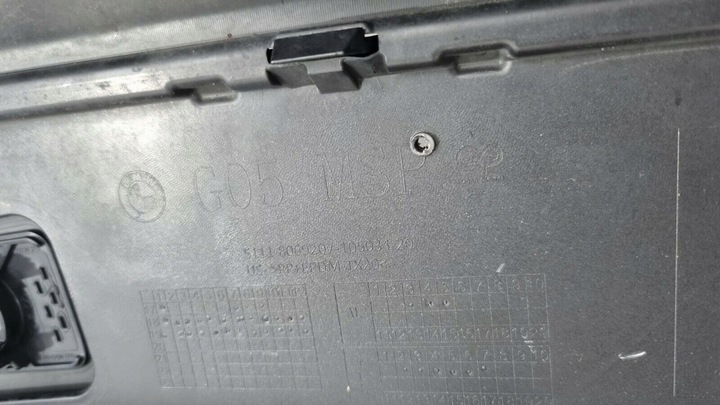 фото №10, Bmw x5 g05 m набор 2018- бампер переднее перед 51118069207