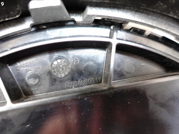 фото №10, Mercedes c-klasa w205 63 c63 s amg 14-21 решітка радіатора решітка дистронік w бампер