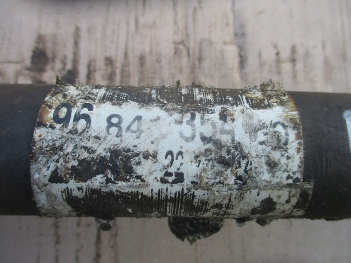 фото №5, Піввісь права 9684135480 peugeot 3008 1.6hdi