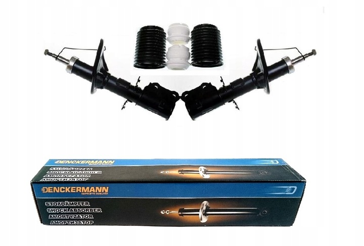 фото №1, 2 амортизатори захисні накладки kia cerato перед 2 szt kpl