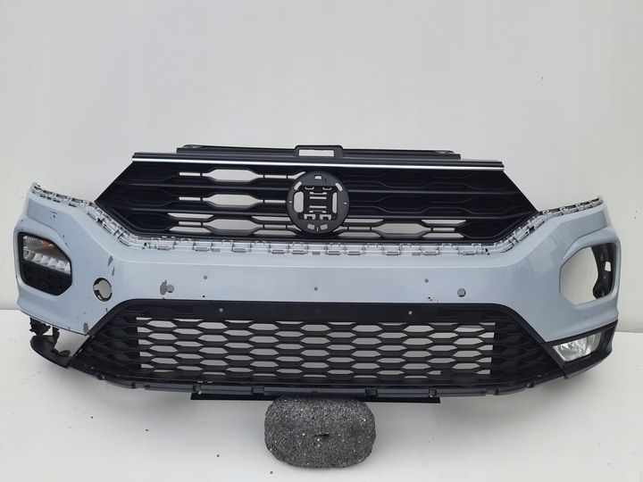 фото №1, Vw t-roc бампер переднє решітка радіатора решітка галоген оригінал