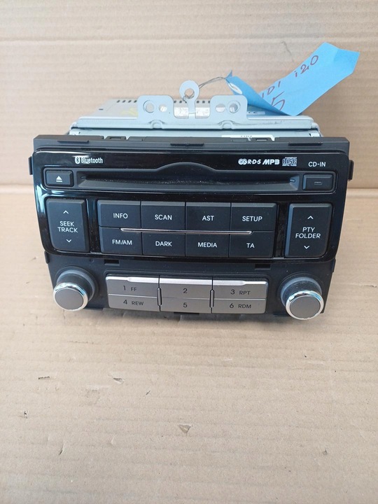 фото №1, Радио cd hyundai i20 96121-1j252