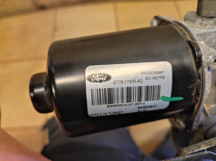 фото №8, Механізм двигунчик двірник перед courier mk2 ii 2 eu