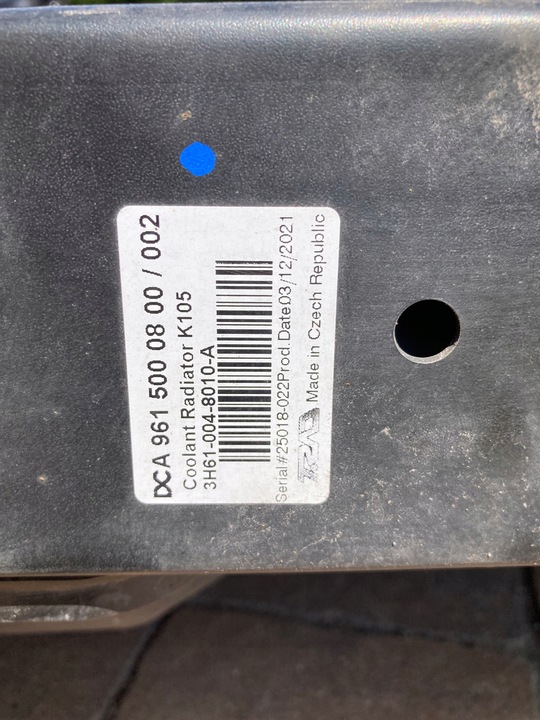 фото №11, Радіаторів комплект intercoler mercedes actros mp4 21r a9615000800 a961500002