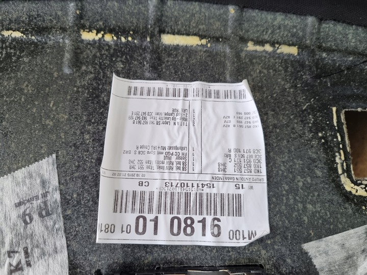 фото №8, Vw passat cc рестайлинг r-line потолок br2