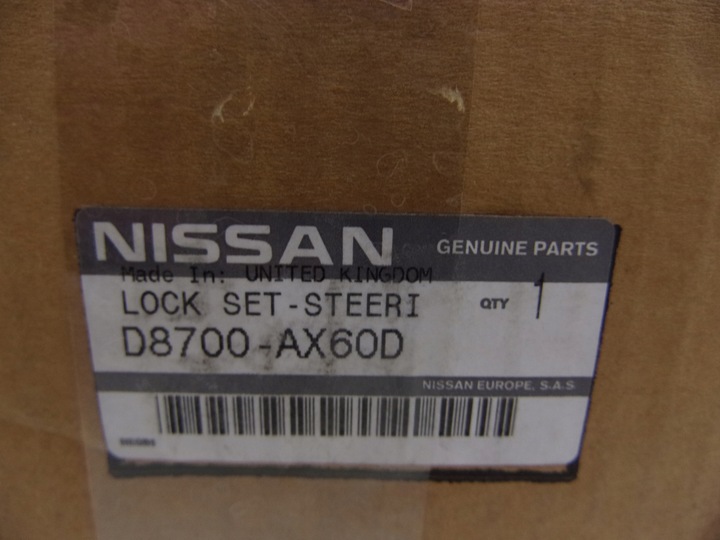 фото №7, Nissan micra k12 замок запалювання bezkluczykowa нова d8700-ax60d