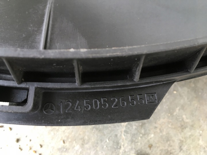фото №8, Корпус вентилятора радіатор mercedes w124 1245000655 e320 e280 260e 300e