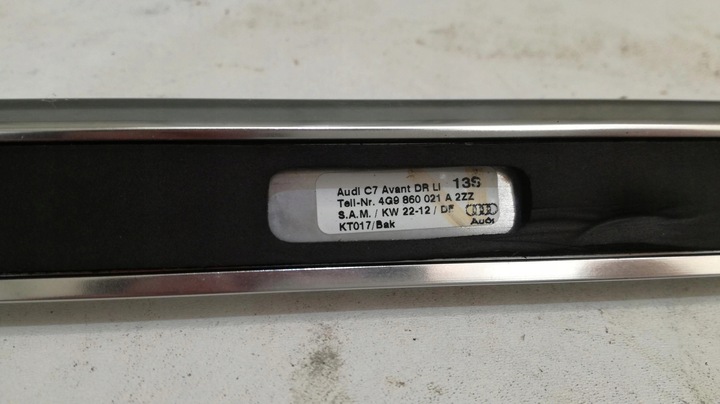 фото №12, Audi a6 4g універсал рейлінги рейлінг планки дахові