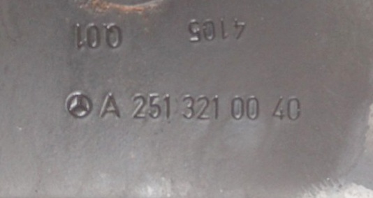 фото №12, Крепление держатель насоса подвешивание mercedes w251