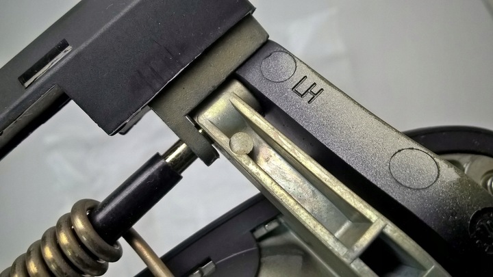 фото №8, Saab 93 9-3 ii 2002-2007 ручка наружная дверь левый зад eu оригинальный номер 12767363