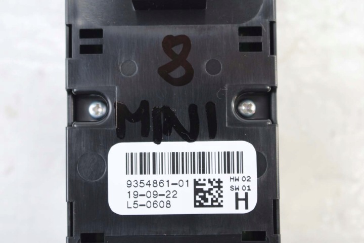 фото №6, Mini clubman f54 кнопки стекло 9354861 9354866 кнопка панель управление p