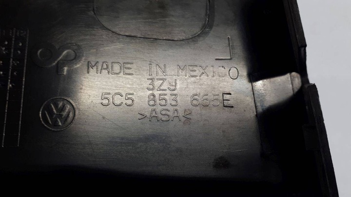 фото №8, Vw beetle 2011-2019 решітка бампера ліва перед 5c5853665e