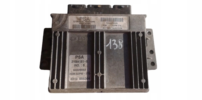 фото №1, Комп'ютер ecu citroen peugeot 21584181g оригінал