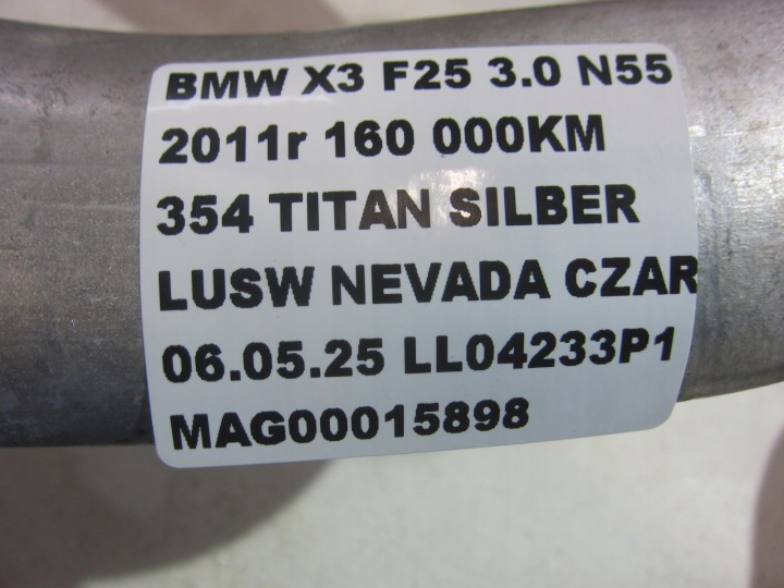 фото №11, Bmw x3 f25 f26 x4 n55 3.0 306km трубка  водяний dopływowy 11537617502 7617502