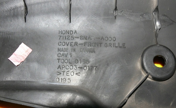 фото №9, Захист ременя передньої honda civic viii 8 4d usa