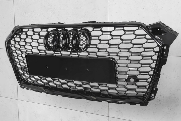 фото №7, Audi s5 b9 17-19 решётка радиатора стайлинг na rs5 чёрный