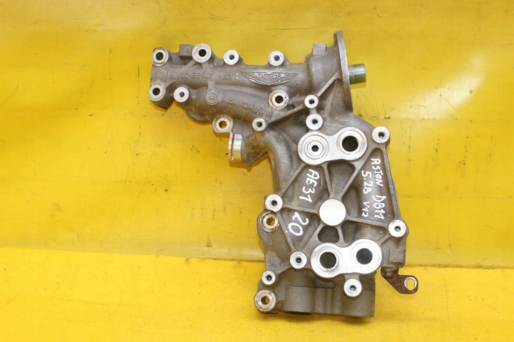 фото №1, Основание фильтра масла aston martin 5.2 b v12 twin turbo db11 hy53-8b547-ab