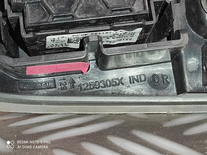 фото №8, Защита рамка решётки воздуховод левая renault trafic iii