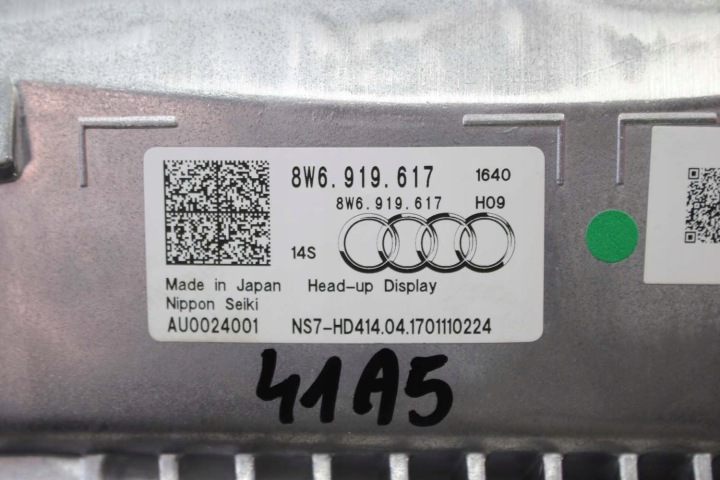 фото №8, Audi s5 проектор head up дисплей 8w6919617 rzutnik блок управления  projekcji na