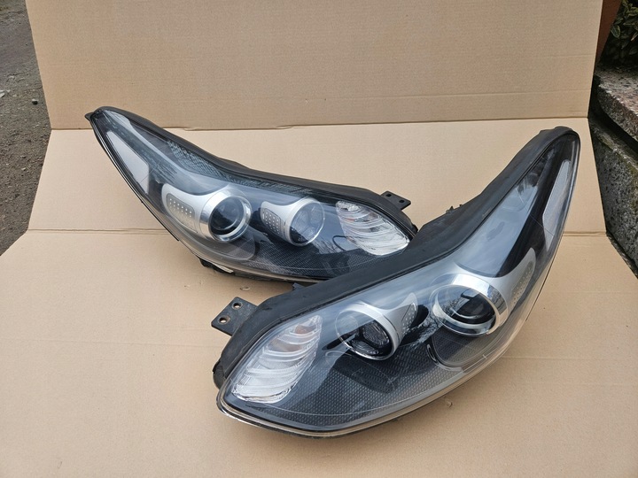 фото №1, Лампа левая правая перед kia sportage iv линза + led 15r-