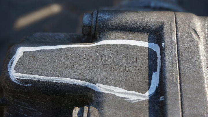 фото №11, Wał привідний коробка передач vw touareg 5.0 tdi 313km