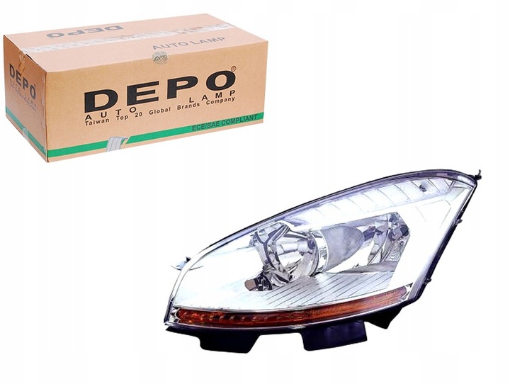 фото №1, Depo фара l h1/h7, електричний, з двигуном,