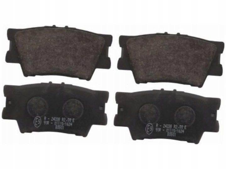 фото №16, Febi bilstein 16651 набор тормозные колодки тормозных, тормоза дисковые