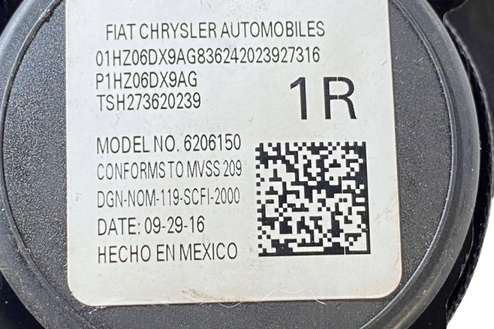 фото №7, Pas безпеки передній праве dodge charger 624236300b 3.6l бензин