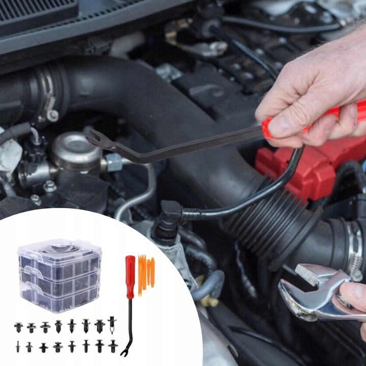 фото №8, Клипсы клипсы клипсы автомобильные обивка plastików 625szt +ściągacze łyżki