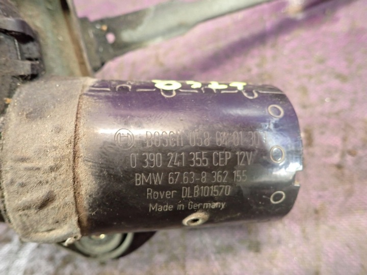 фото №7, Rover 75 універсал 04-05 механізм двигунчик двірник 4 pin 0390241355