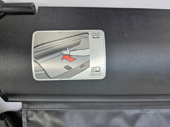 фото №13, Ролета маскувальна накладка дах багажника audi a5 s5 8f cabrio kabriolet 8t b8