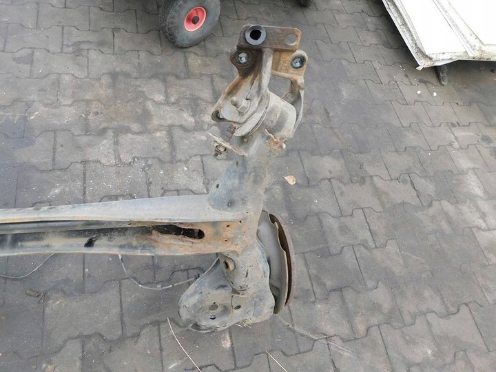 фото №9, Peugeot partner ii 08-12r балка вісь підвішування зад