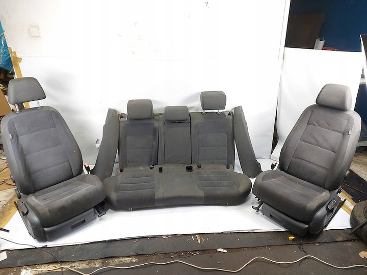фото №12, Сиденье левый водителя правые пассажира диван vw jetta v mk5 1k golf v plus