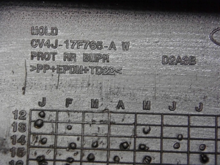 фото №10, Ford kuga ii mk2 накладка бампера зад спойлер дифузор