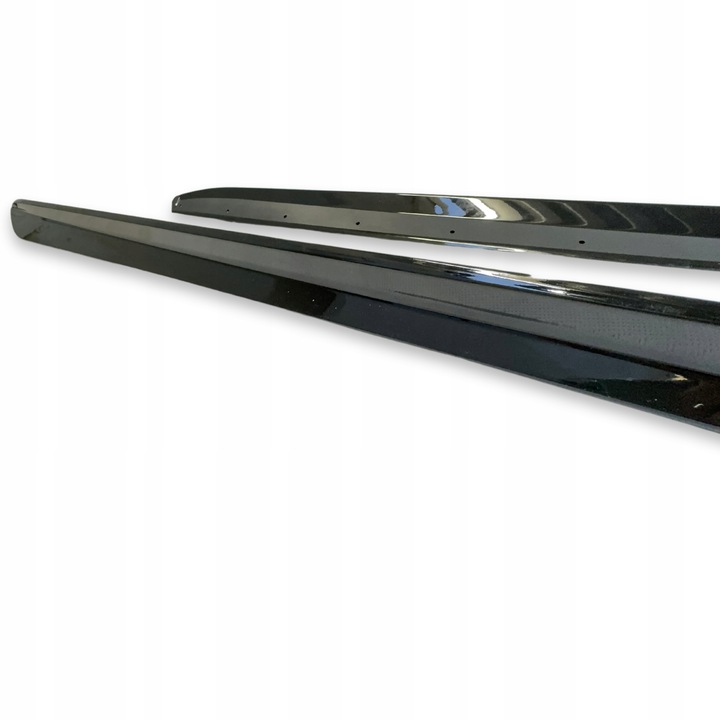 фото №11, Накладка порогів bmw g20 g21 планки пороги бічні m набір чорний блиск