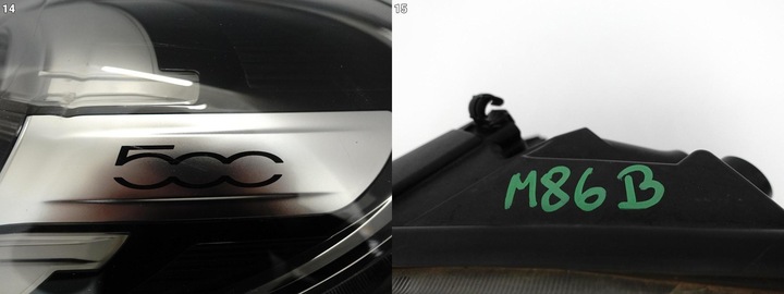 фото №12, Fiat 500x рестайлинг 18-24 полный led технология левая лампа eu