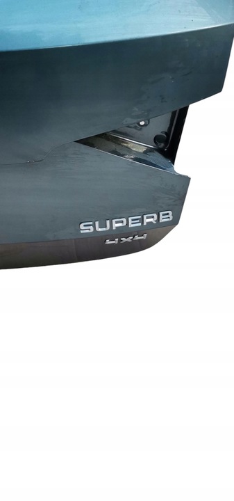 фото №6, Skoda superb iii універсал 3v9 кришка багажника задня