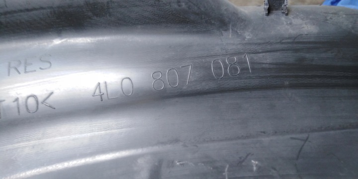 фото №9, Audi q7 4l защита накладка ремня перед 4l0807081 org