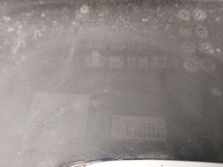 фото №6, Mercedes vito 447 бампер зад 4478851101 оригинал