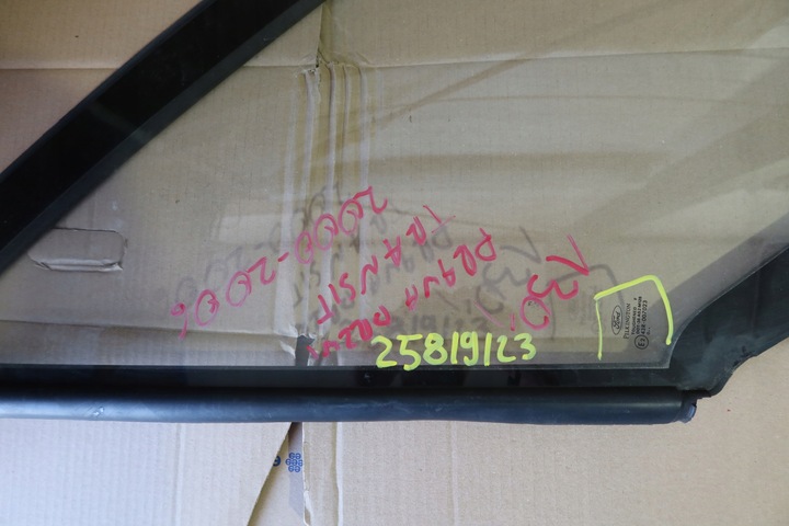 фото №2, Скло права передня кузовна transit 2000 - 06