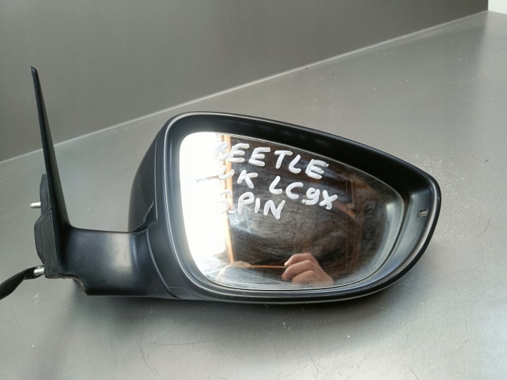 фото №12, Дзеркало праве vw beetle 5c lc9x 6 pin зовнішні