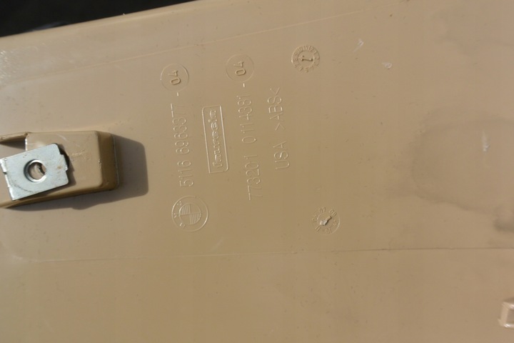 фото №10, Рамка захист бардачок тунелю зад beż bmw x5 e70