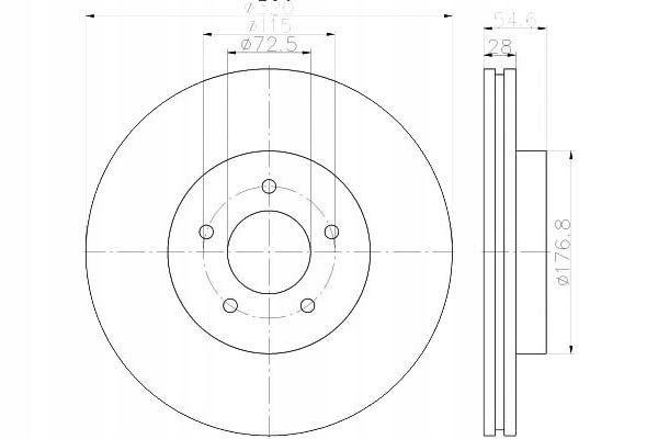 фото №4, Textar 92235403 диск тормозная