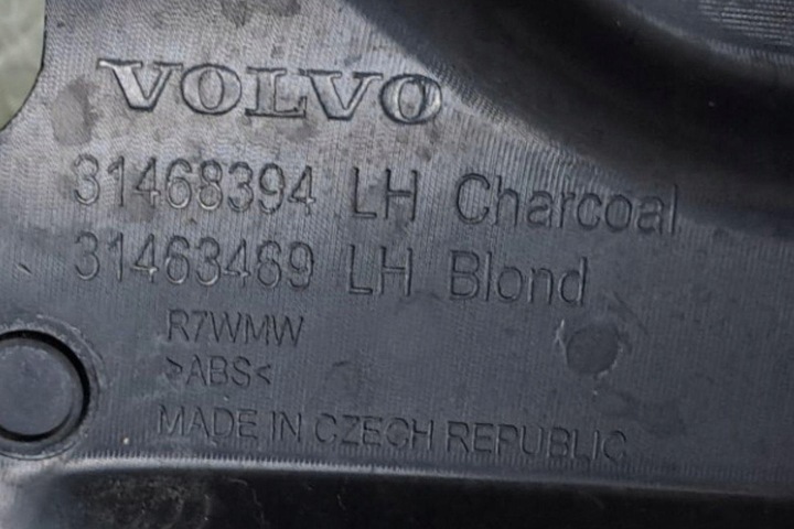 фото №7, Задня ліва планка декоративна порога volvo v60 31468394 2.0l дизель 140kw 2019