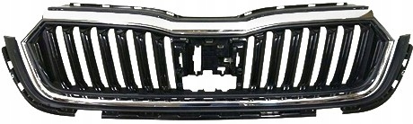 фото №1, Решётка решётка радиатора skoda octavia iv 2020- + хром