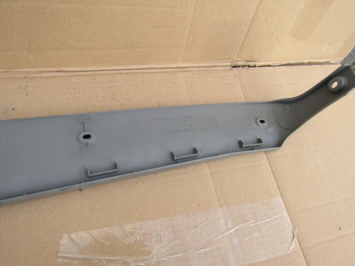 фото №11, 7 mercedes w210 szra планка защита маскировочная накладка обивка крышки багажника