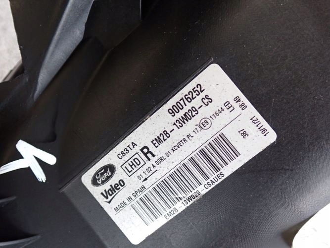 фото №6, Ford s-max mk2 повний led 15- фара правий лампа права