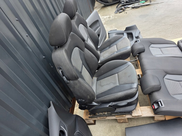 фото №9, Сиденье сиденья комплект audi a1 8x 8x3 3-дверь кожа+ материал оригинал !!!