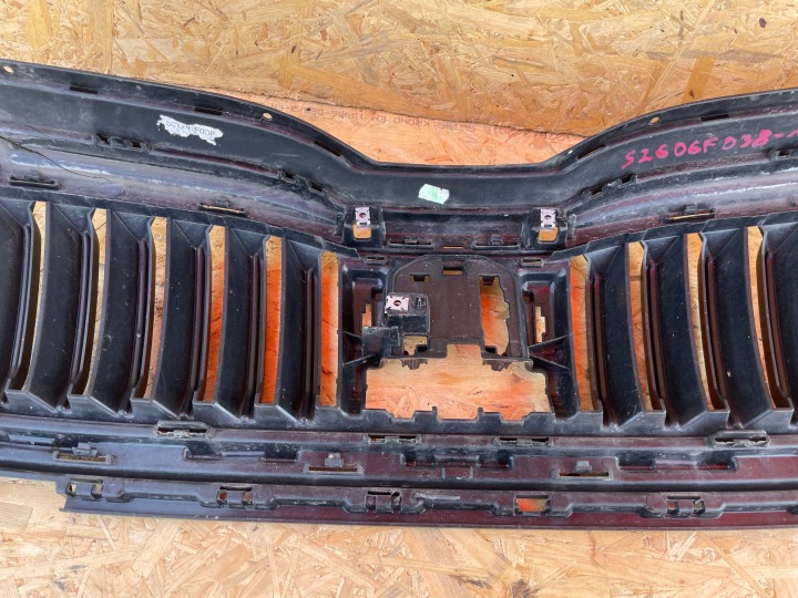 фото №8, Skoda octavia iv 4 5e3 nx 19-24 решітка решітка решітка середня бампера перед